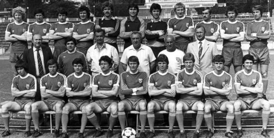 Dinamo București team photograph
